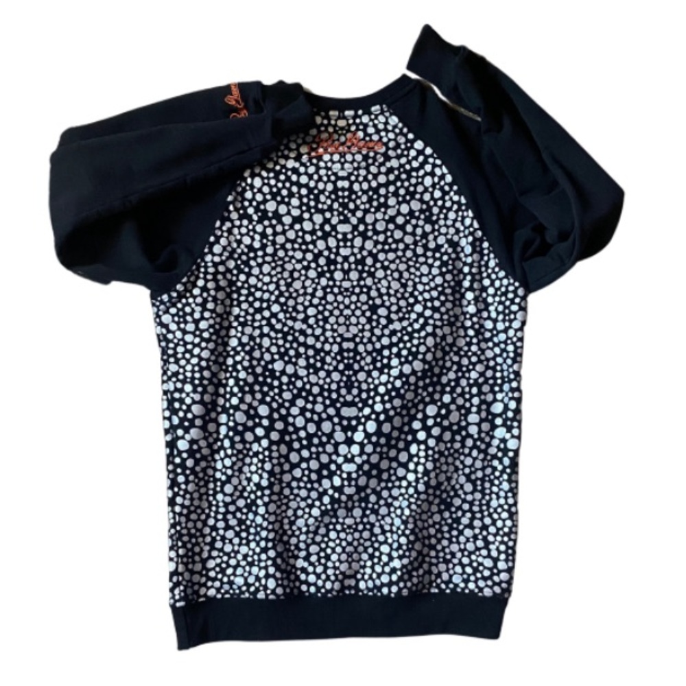 POST GAME Men’s Black Silver Pullover Sweater Size Medium